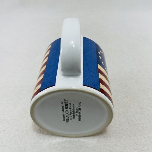 Spirit Of Flag Mug Brandon House Warren Kimble Sakura US USA America Patriot - Picture 5 of 10